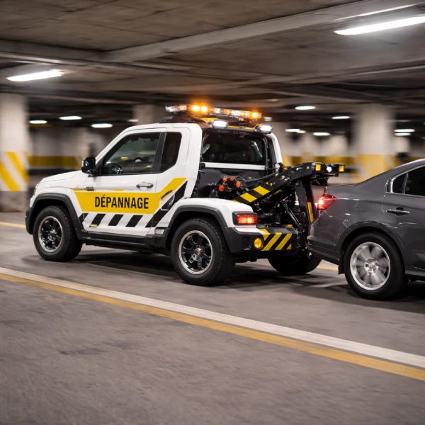Dépannage voiture accès difficile