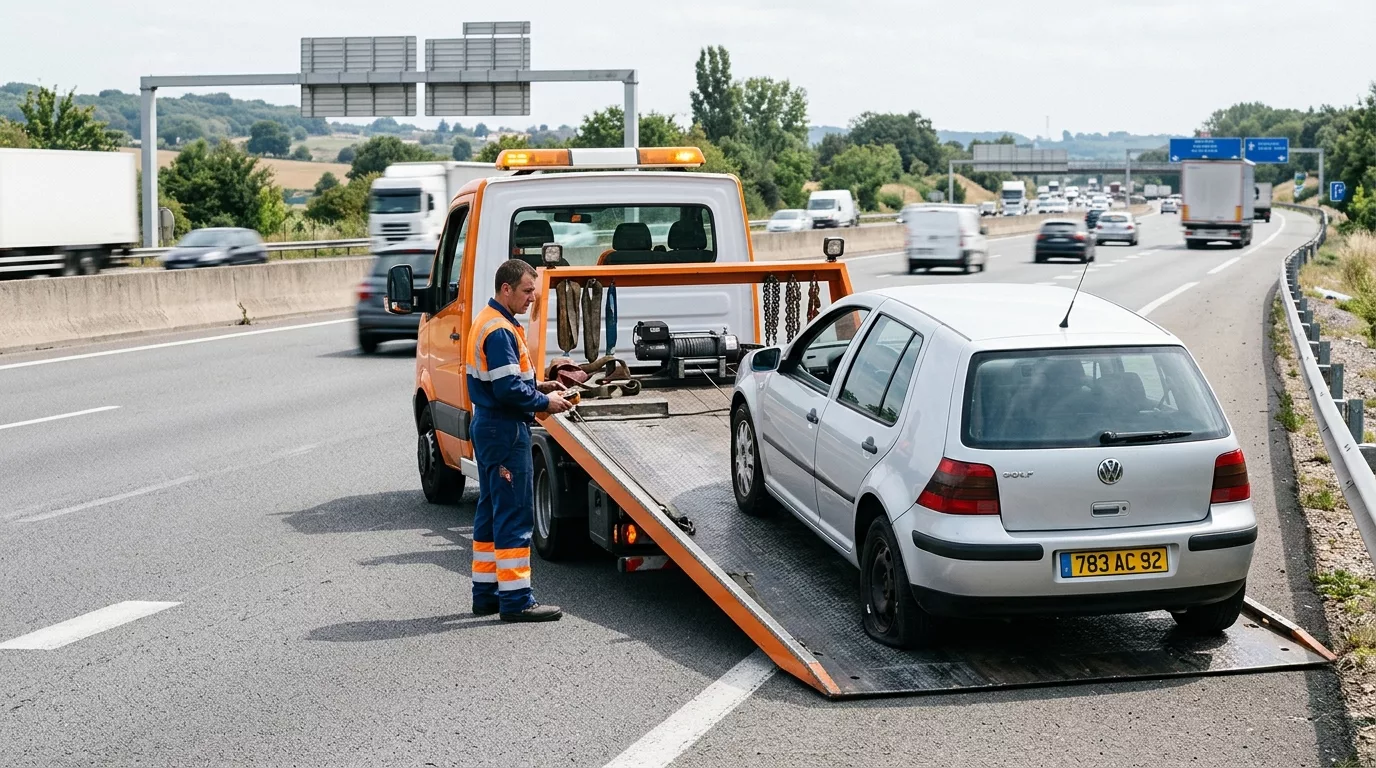 Comment fonctionne une intervention de dépannage automobile ?
