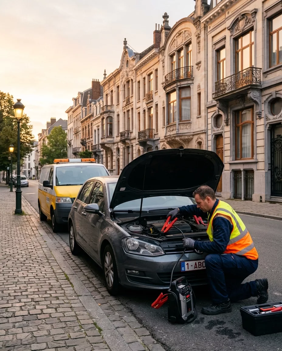 depannage-voiture-a-laeken-technicien-neuh Dépannage Voiture à Laeken – technicien recharge batterie sur pavés bruxellois