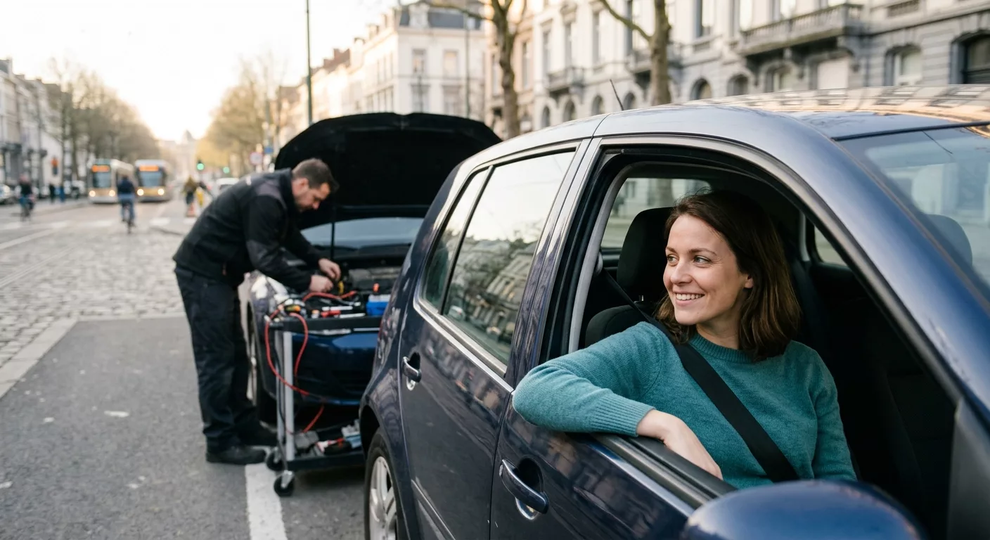 Dépannage voiture à Molenbeek-Saint-Jean, mécanicien intervenant sur moteur