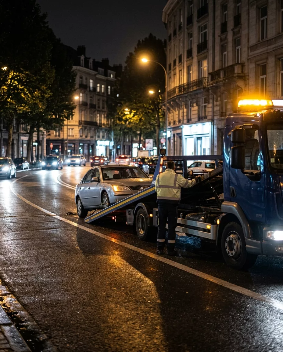 Intervention de dépannage voiture la