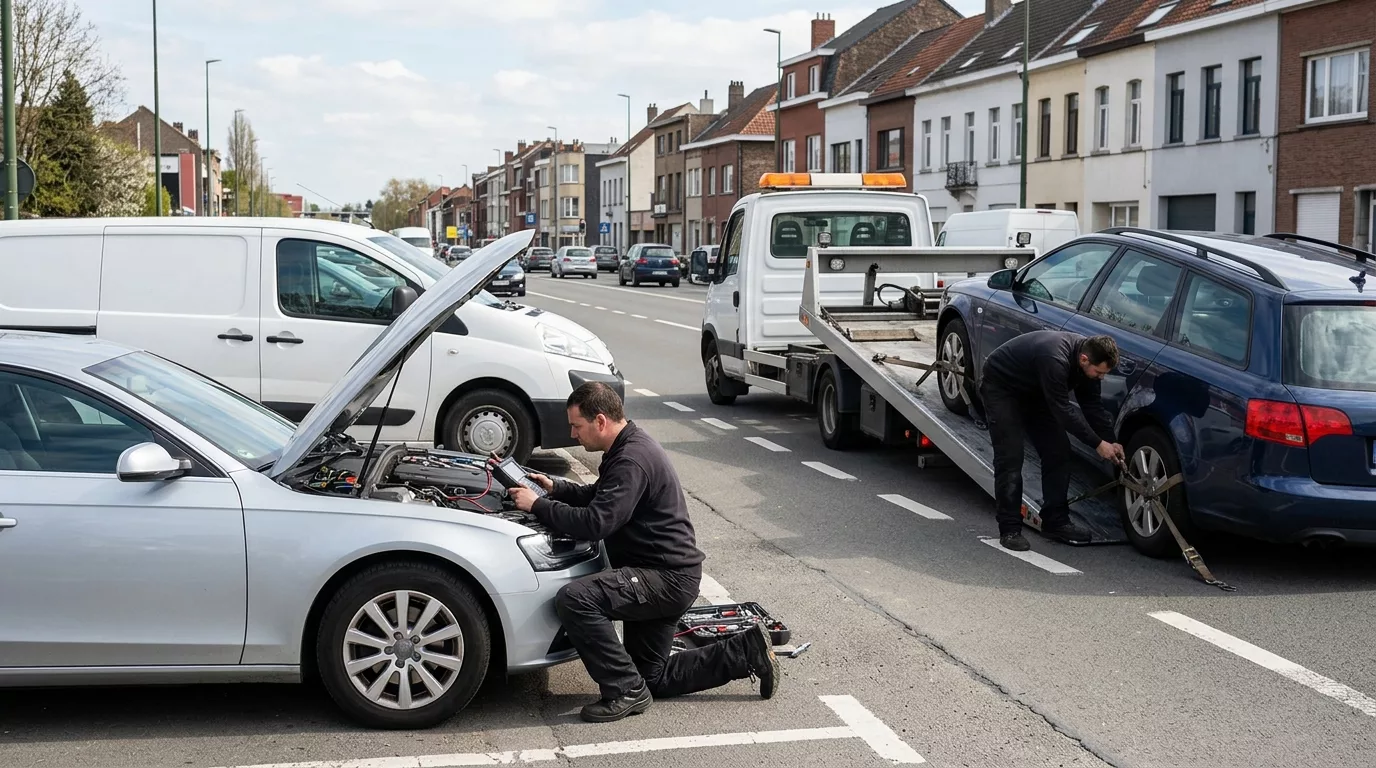 Dépannage sur place ou remorquage : deux interventions très différentes