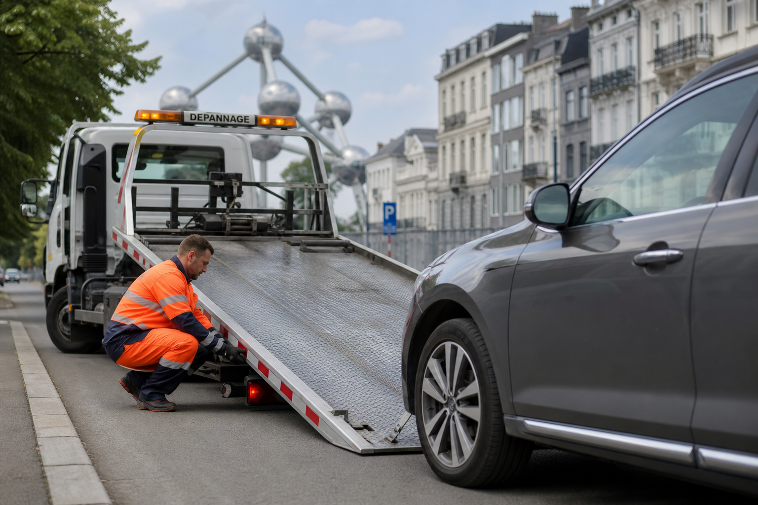 Comment se passe une intervention de dépannage voiture à Bruxelles ? Les étapes de A à Z