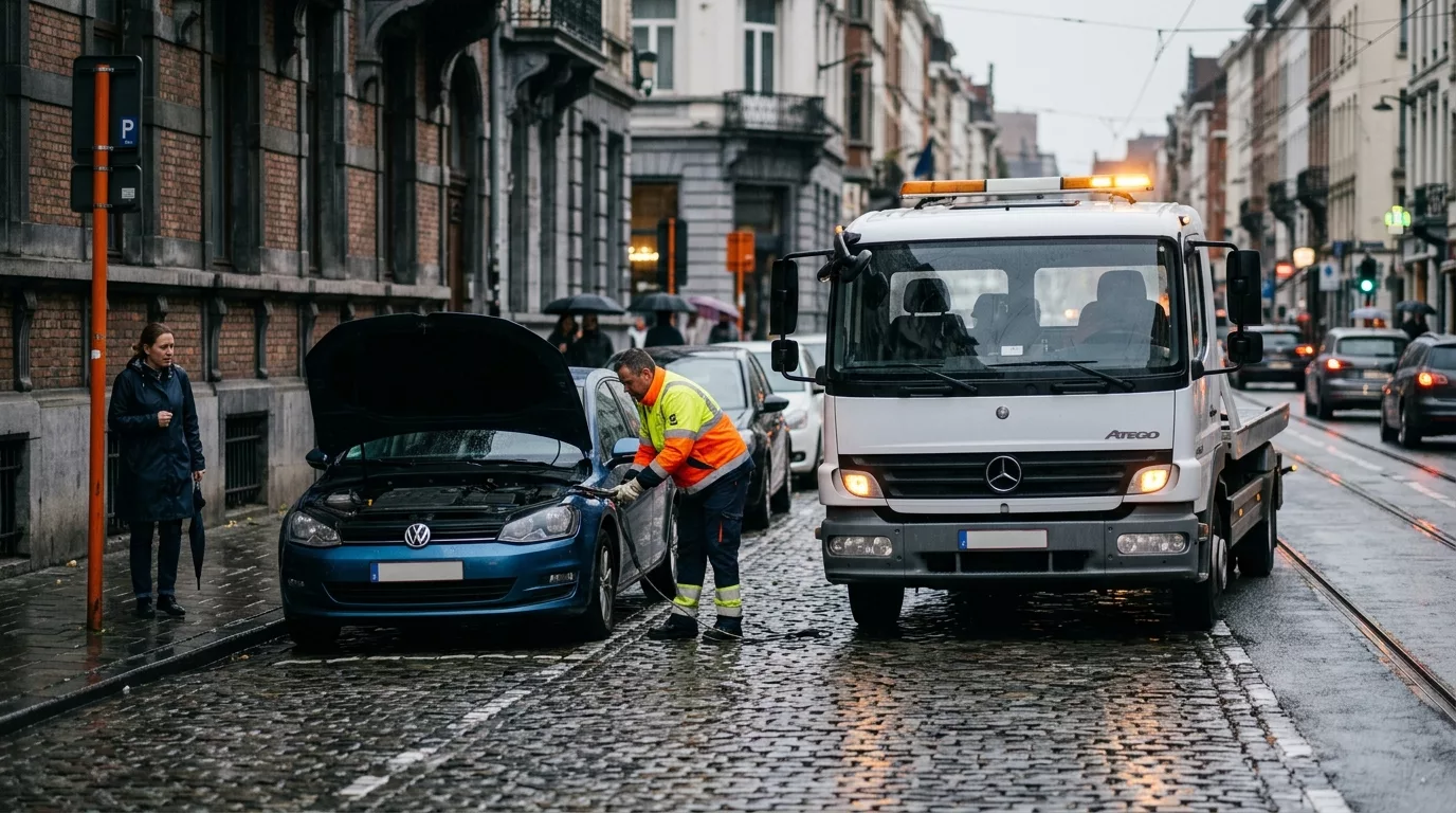 Remorquage vs dépannage sur place à Bruxelles : quelle différence et quand choisir ?