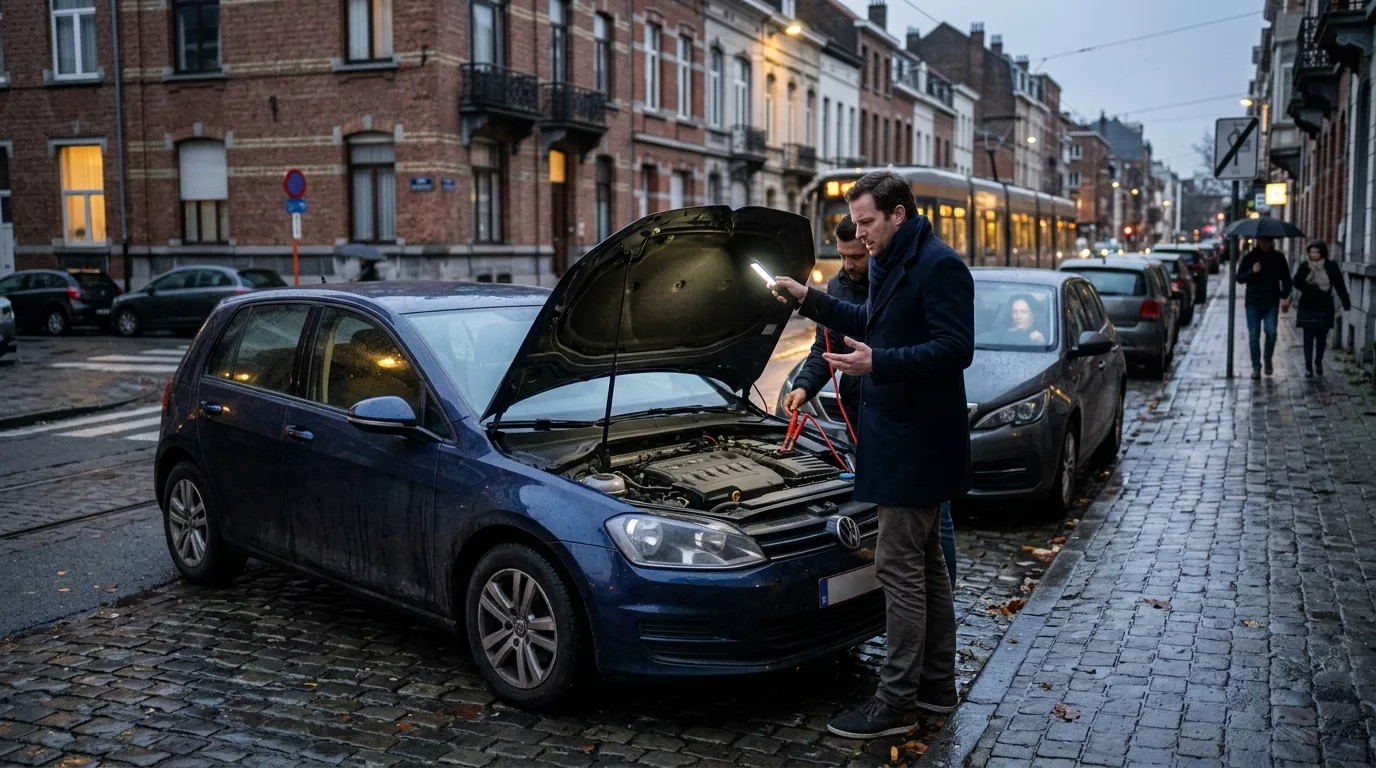 Les causes les plus fréquentes d'une batterie déchargée à Bruxelles