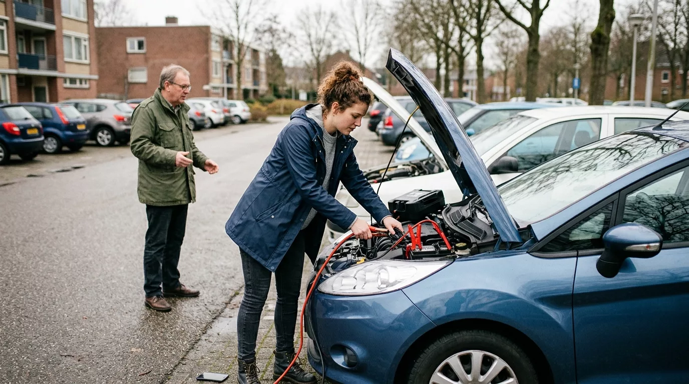 Que faire immédiatement quand la batterie est à plat ?