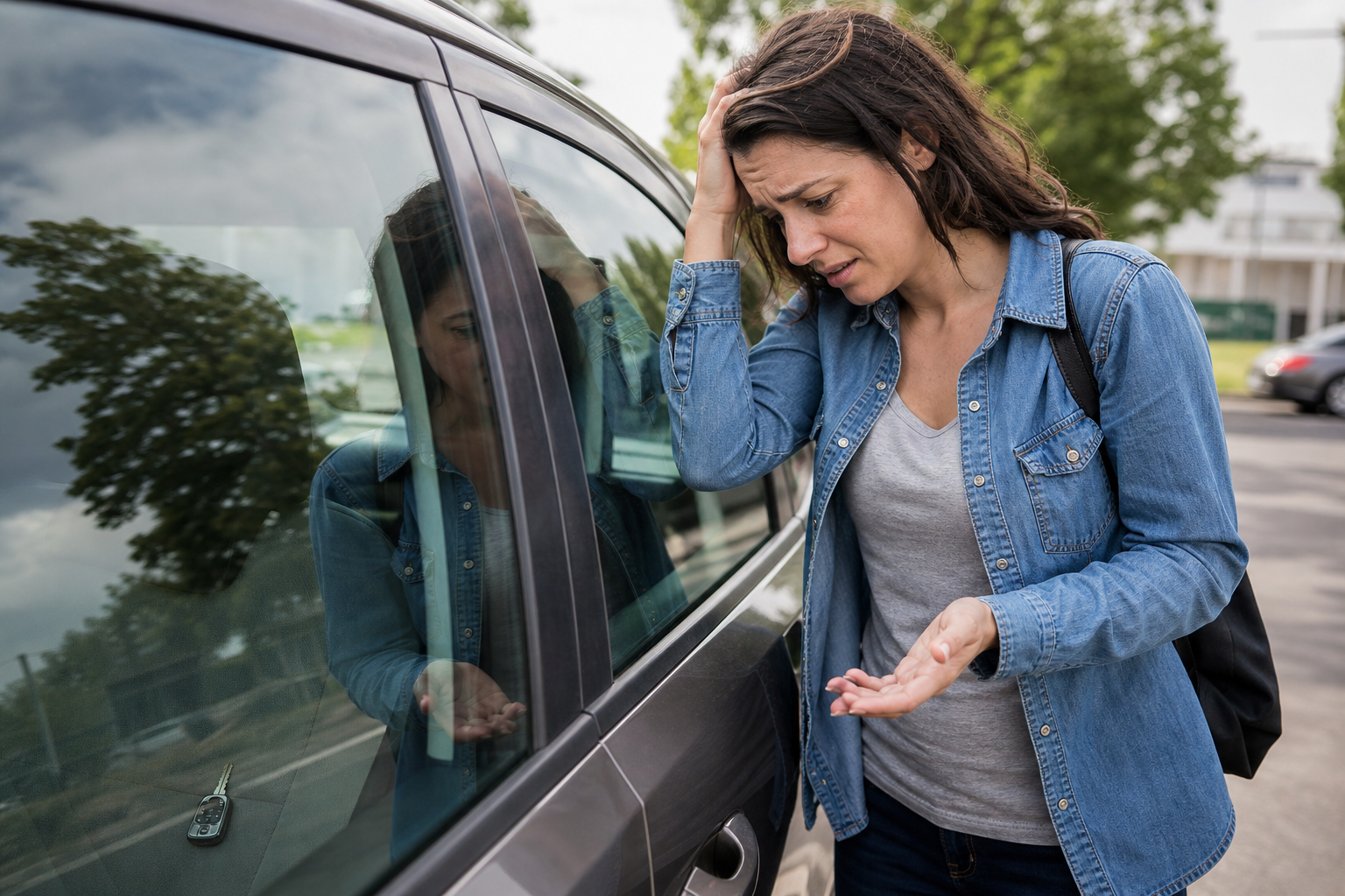 Clé enfermée dans voiture que faire en premier réflexe