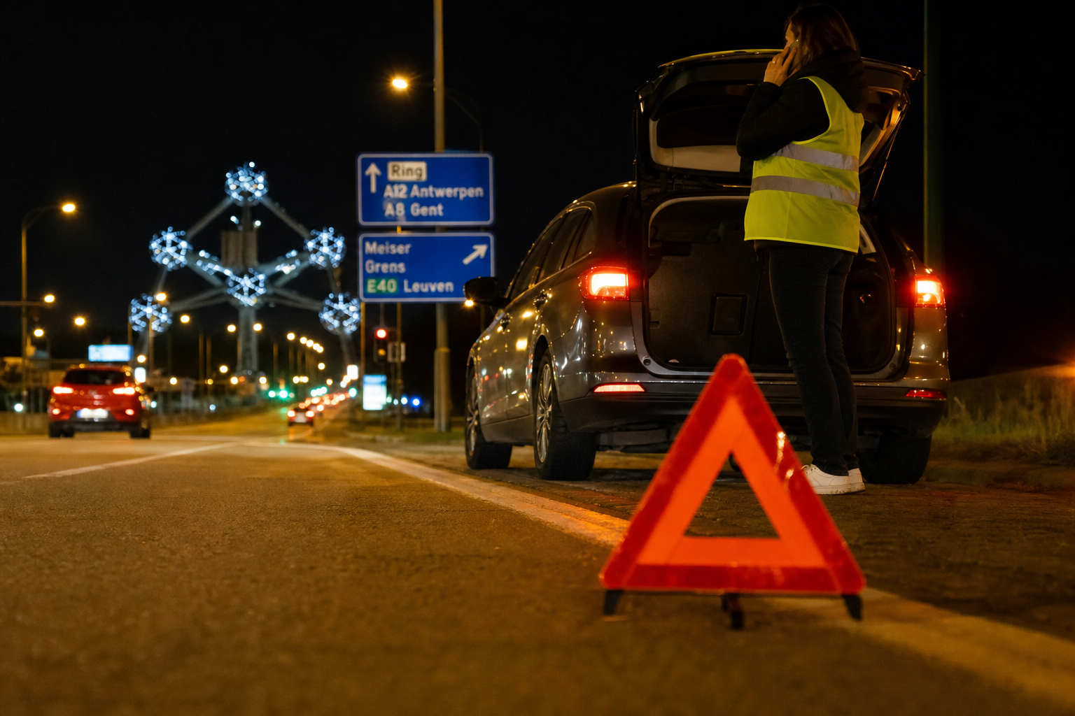 Panne de voiture la nuit à Bruxelles : les bons réflexes de sécurité