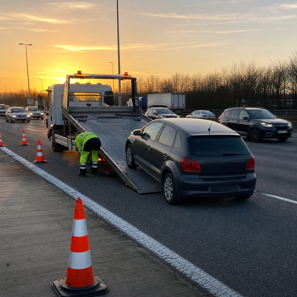 intervention-de-depannage-ring-bruxelles-18rl Intervention de dépannage ring Bruxelles pour une voiture en panne sur l autoroute.