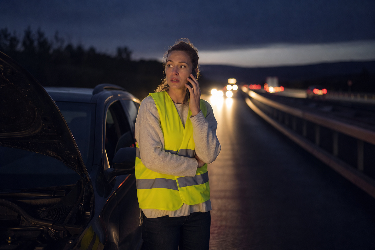 Que faire en cas de panne voiture la nuit : les premières secondes qui comptent