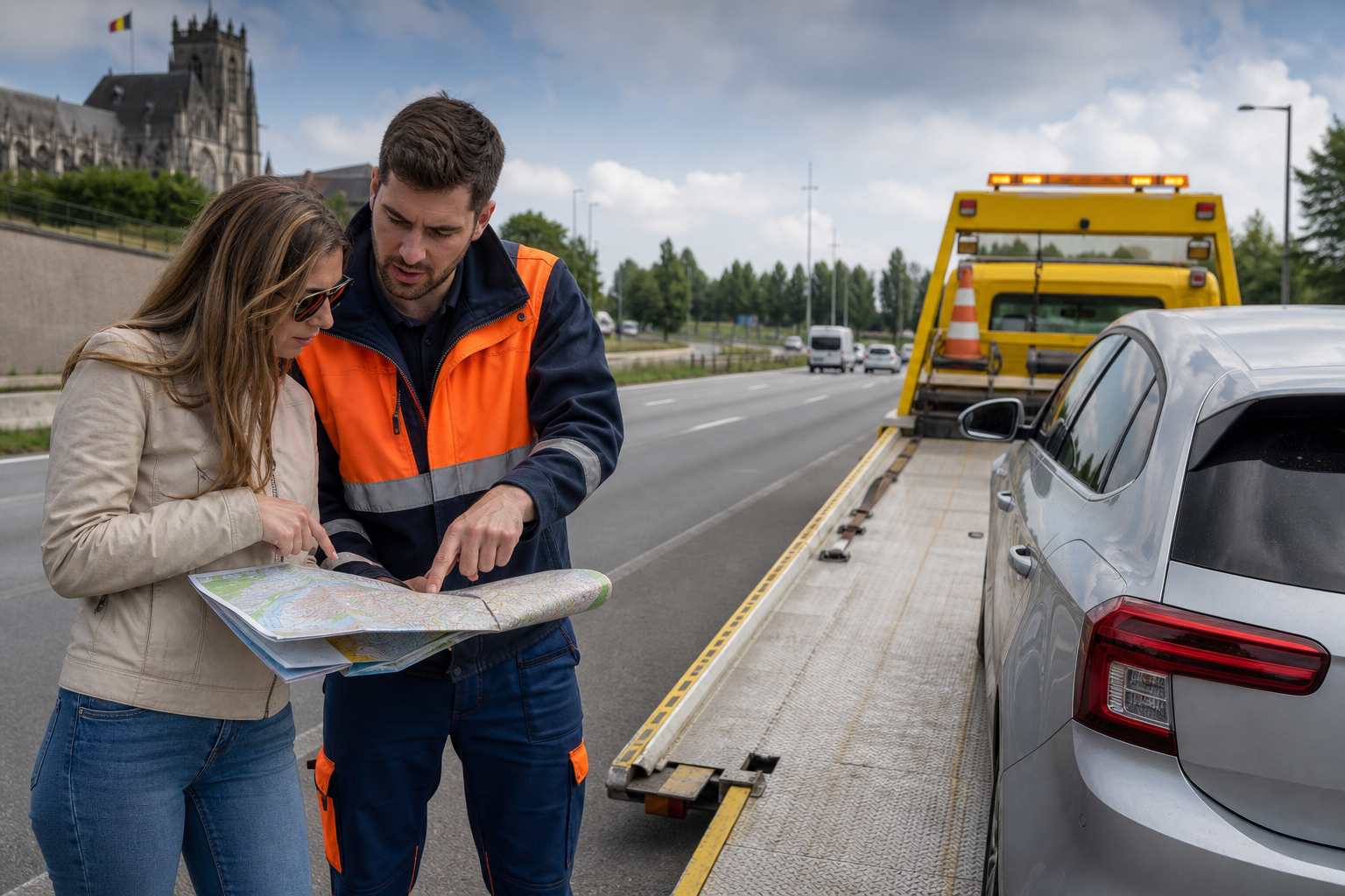 Dépannage voiture en Belgique pour touriste : comprendre le réseau routier belge