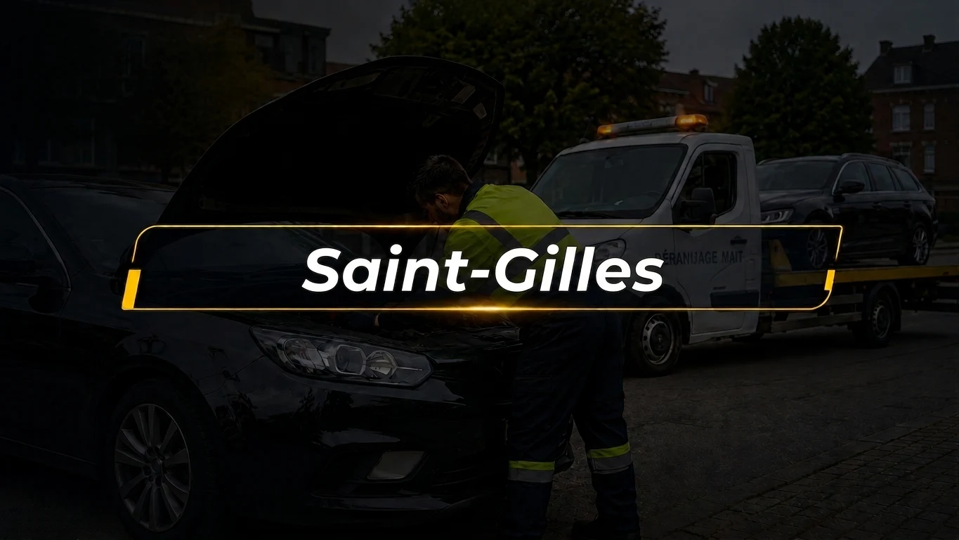 Dépannage voiture Saint-Gilles