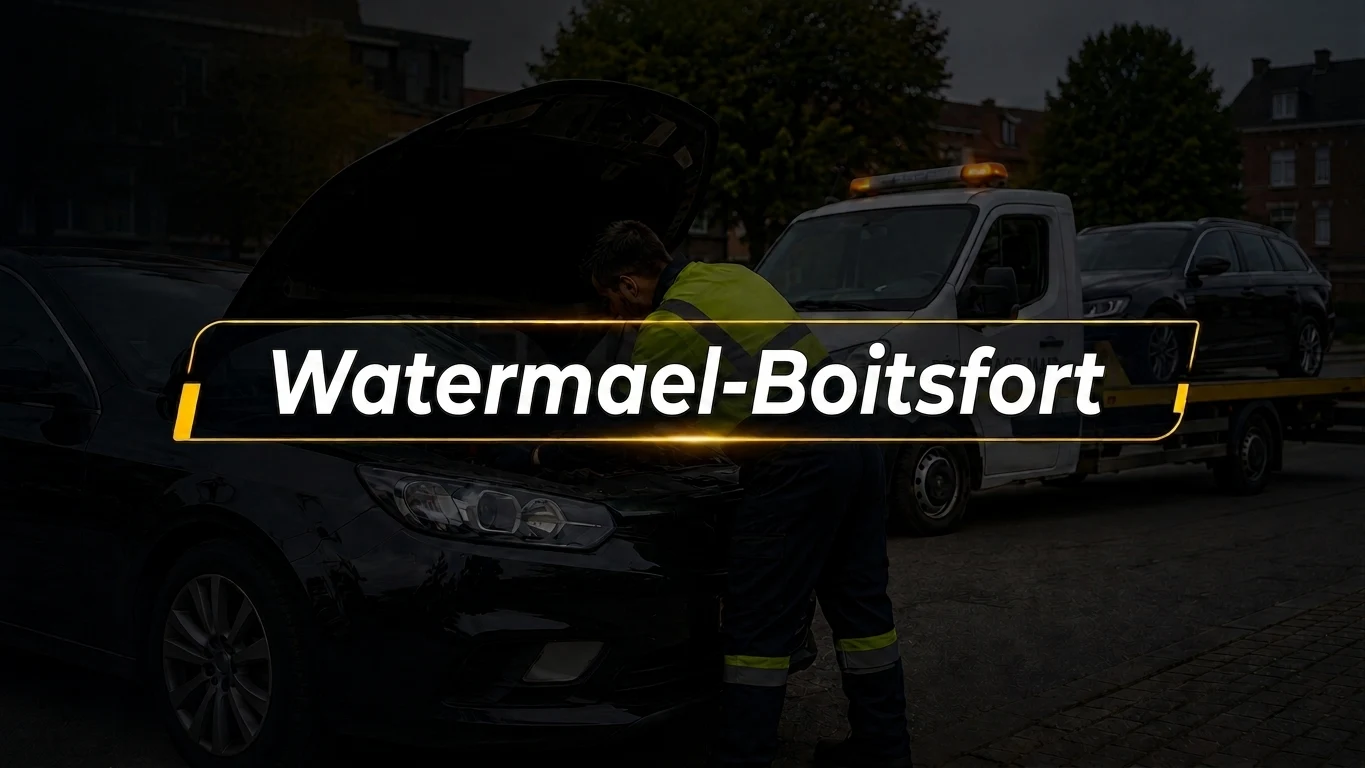 Dépannage voiture Watermael-Boitsfort