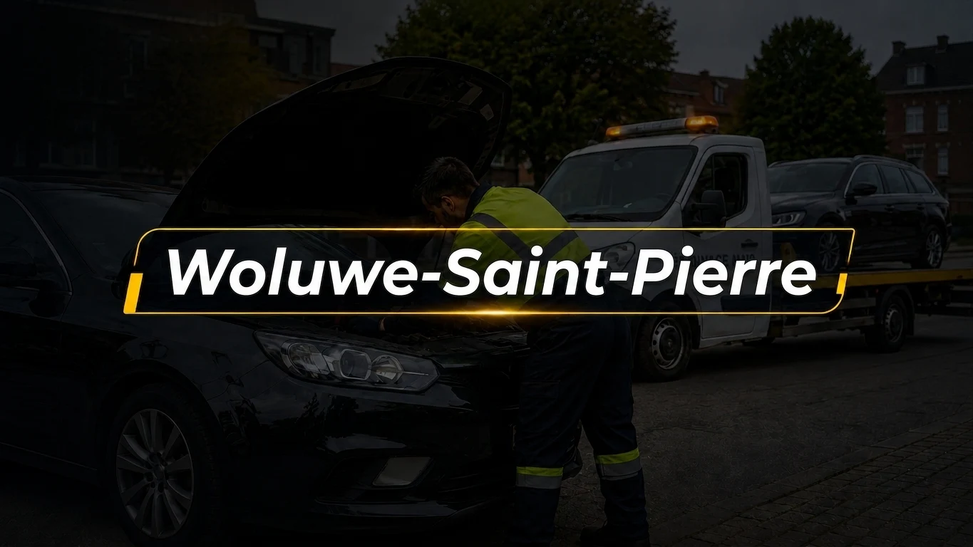 Dépannage voiture Woluwe-Saint-Pierre