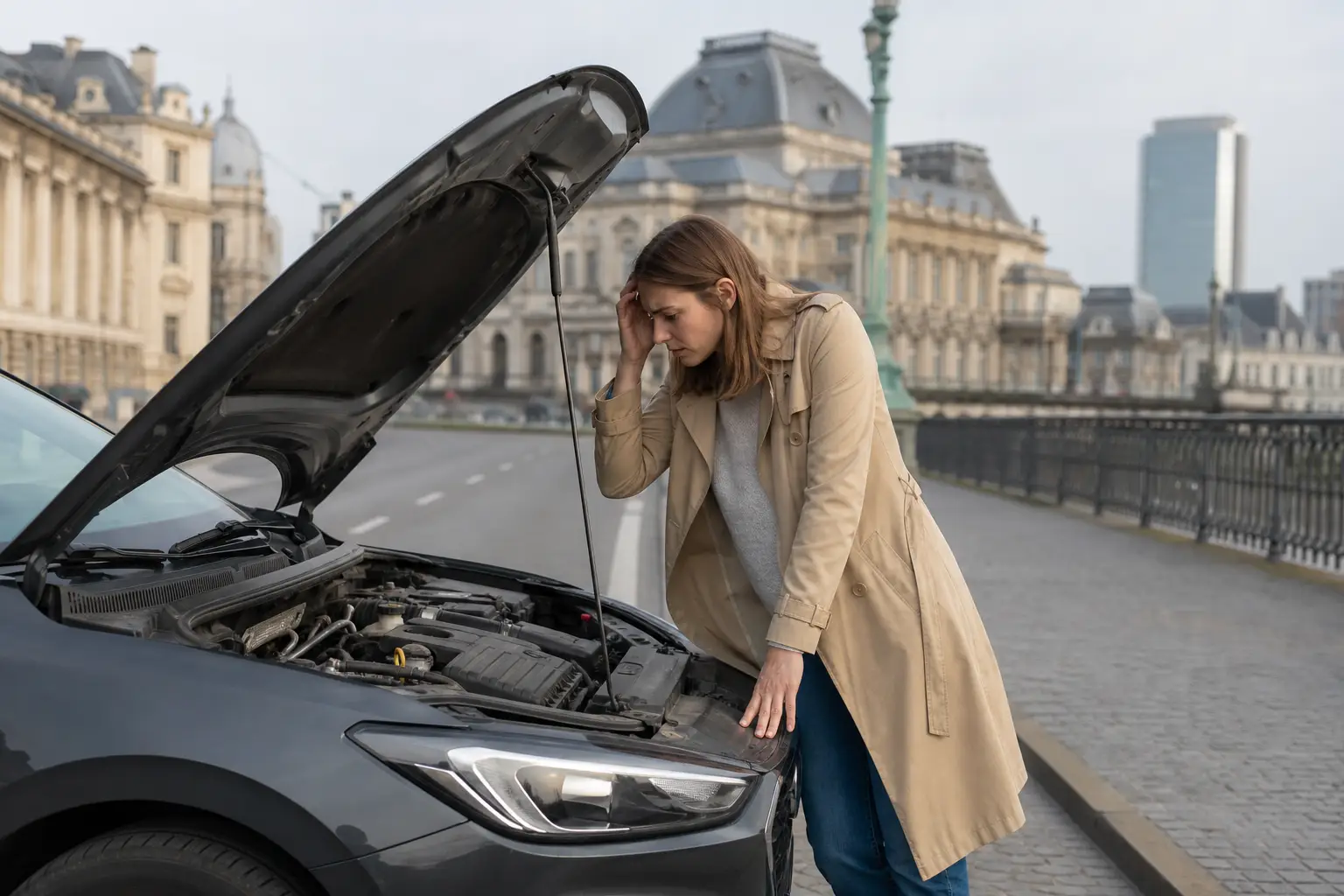 Que Faire si Votre Voiture Cale en Roulant à Bruxelles ?