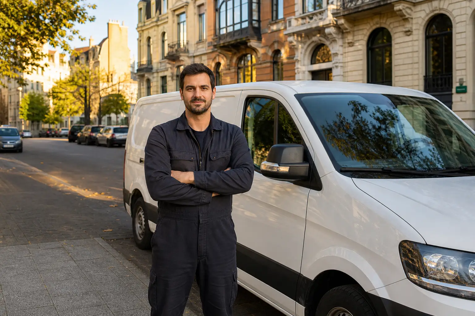 mecanicien-devant-sa-camionnette-pour-un-1bhc Mécanicien devant sa camionnette pour un dépannage auto domicile bruxelles