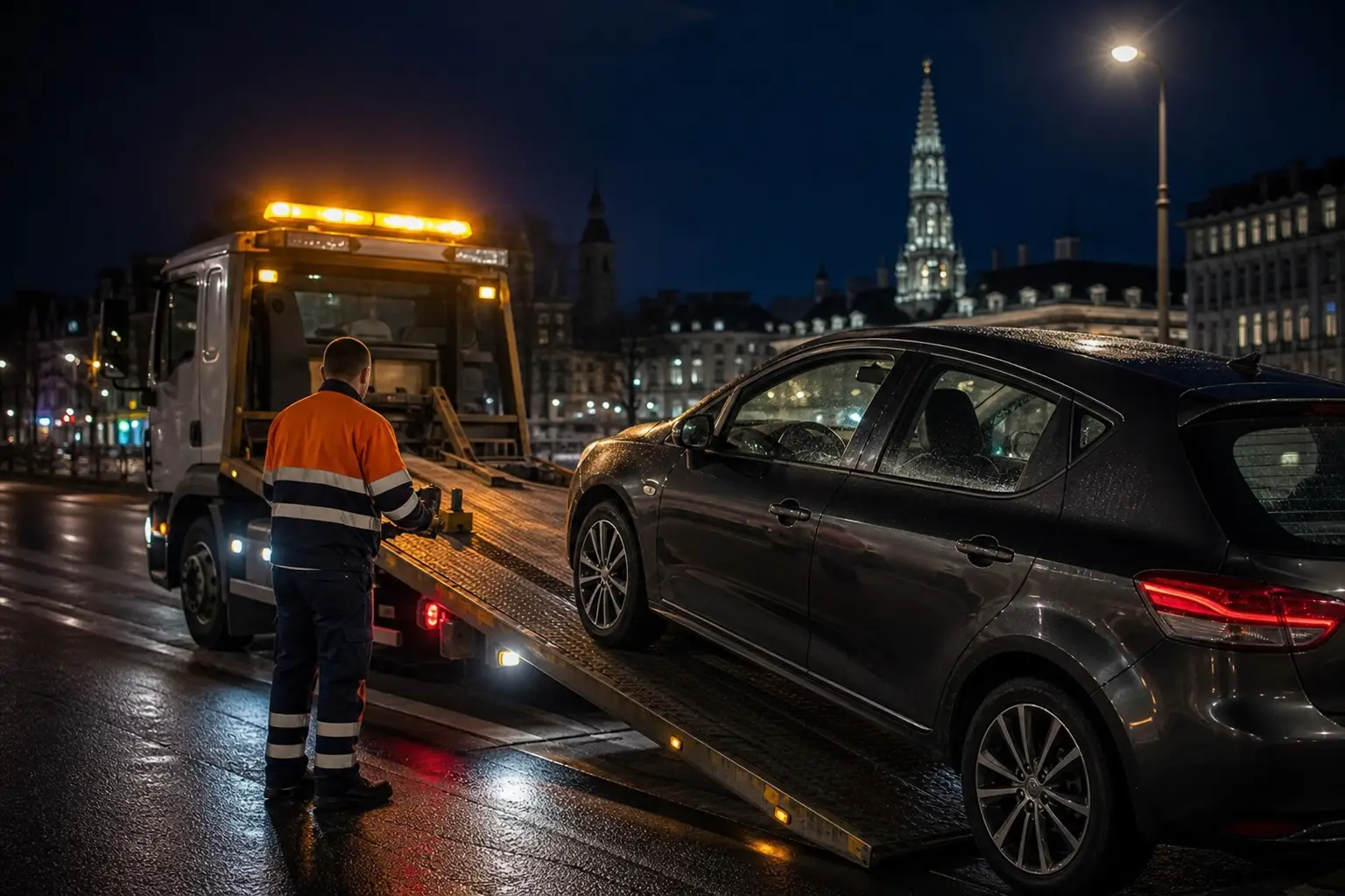 Tarifs dépannage voiture de nuit à Bruxelles : suppléments et conditions à connaître en 2026