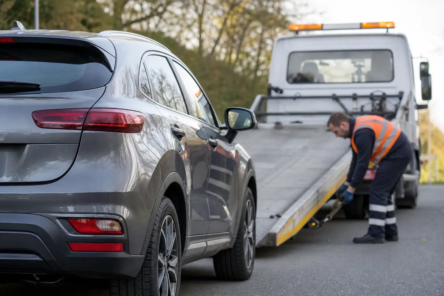 Voiture automatique bloquée en position P : comment la déplacer en sécurité